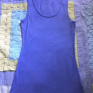 FELINA PERIWINKLE PURPLE TANK TOP SIZE M